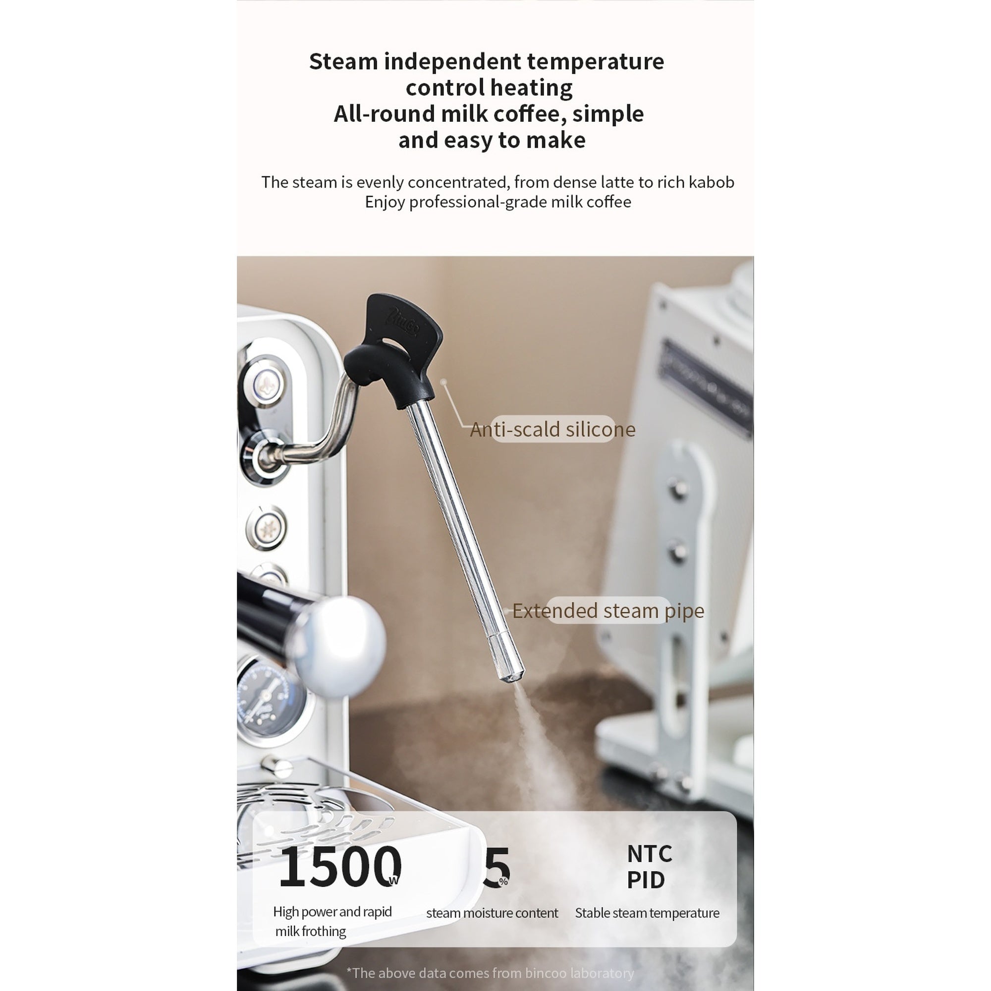 Bincoo S1 Pro Semiautomatic Espresso Machine