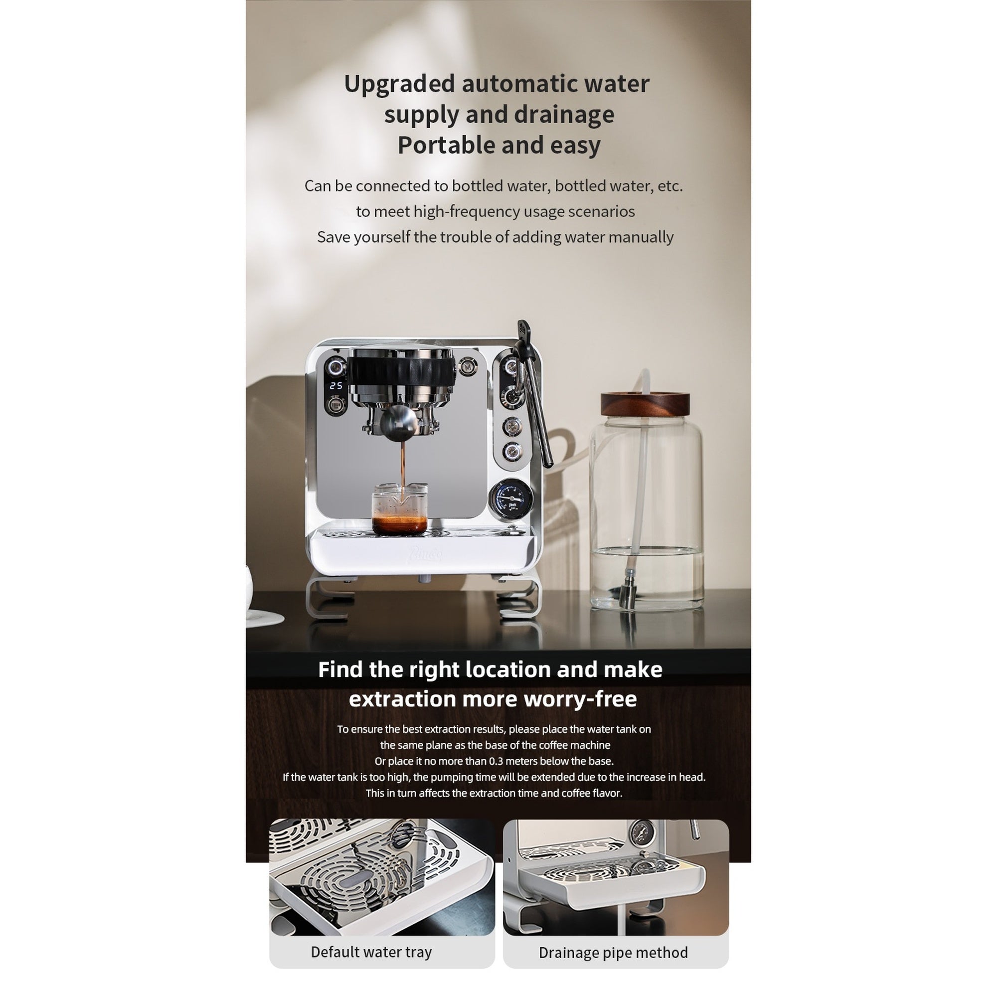 Bincoo S1 Pro Semiautomatic Espresso Machine