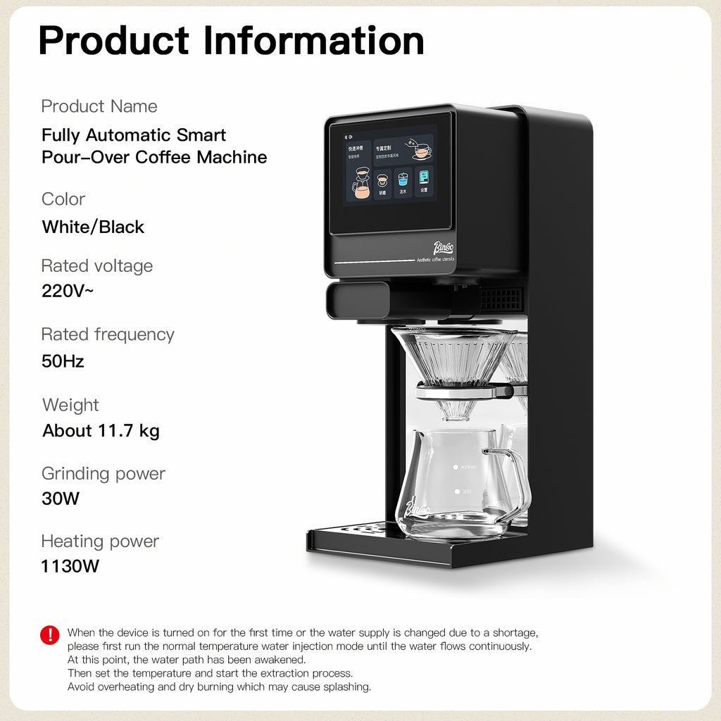 Bincoo Automatic Pour Over Coffee Machine