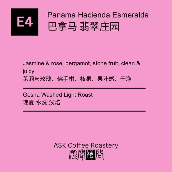 E4 Panama Gesha Washed
