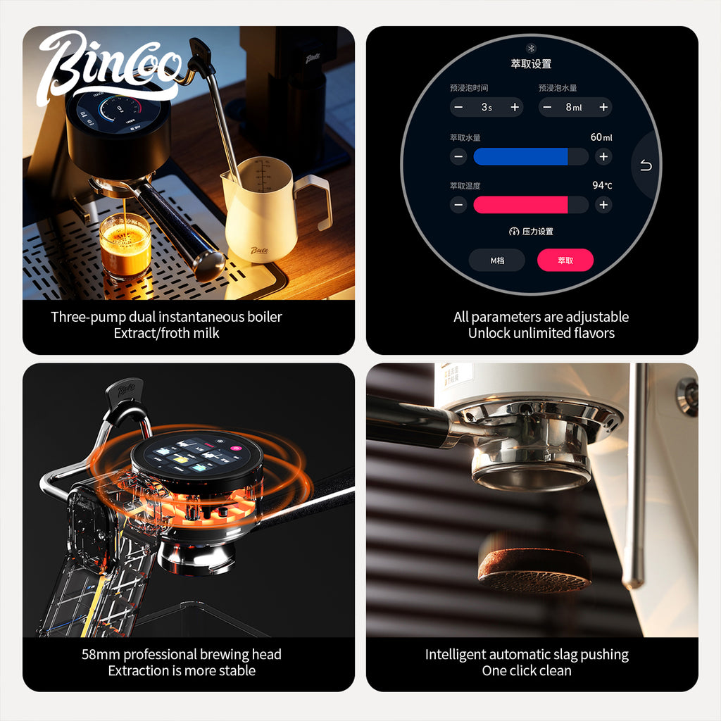 Bincoo S2 Pro Semiautomatic Espresso Machine