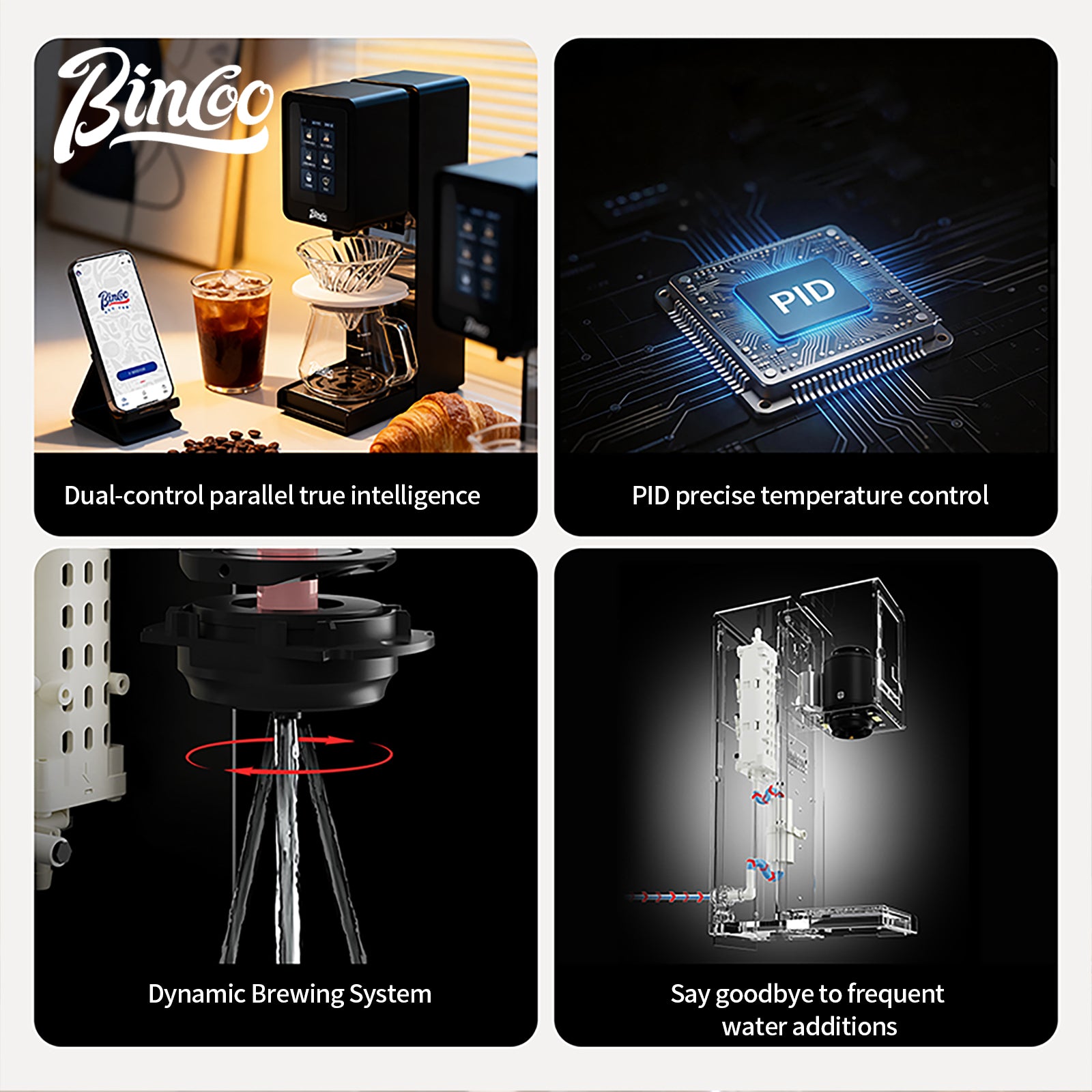 Bincoo PO01 Conductor Automatic Pour Over Machine (Without Built-in Grinder)