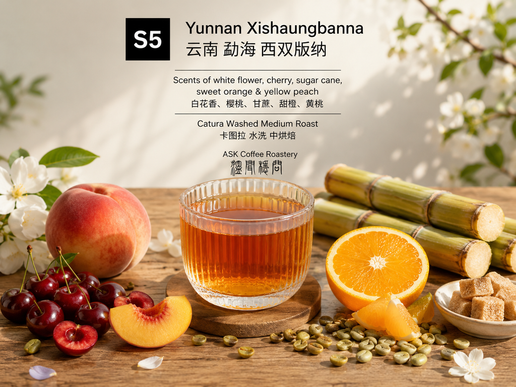 S5 Yunnan Xishuangbanna Catura Washed