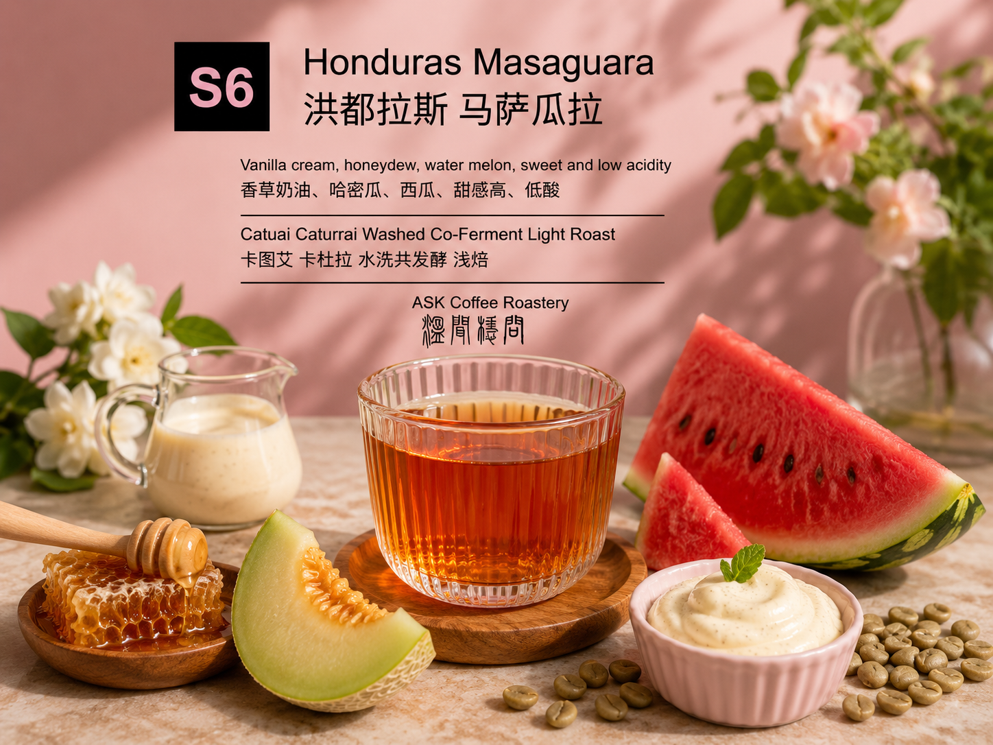 S6 Honduras Honeydew Washed Co-Ferment