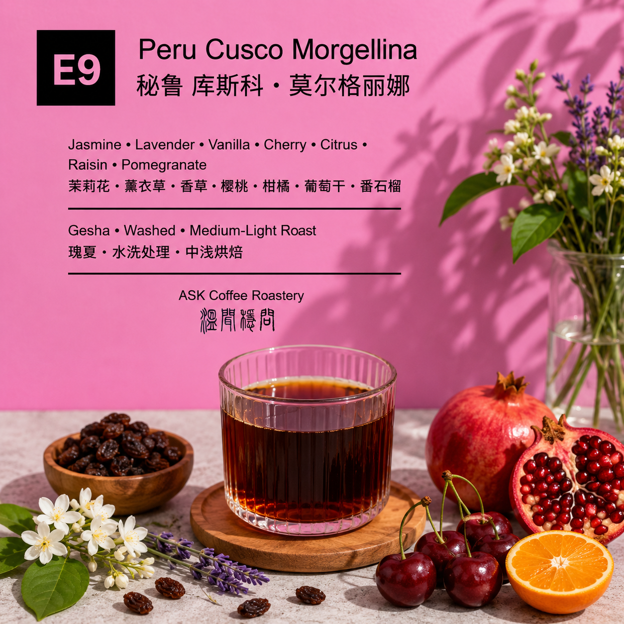 E9 Peru Cusco Morgellina Gesha Washed