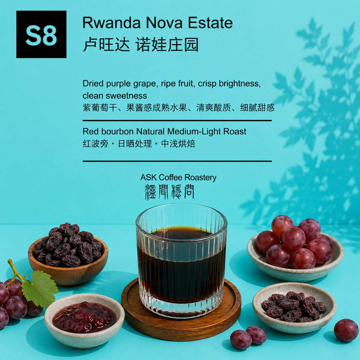 S8 Rwanda Red Bourbon Natural