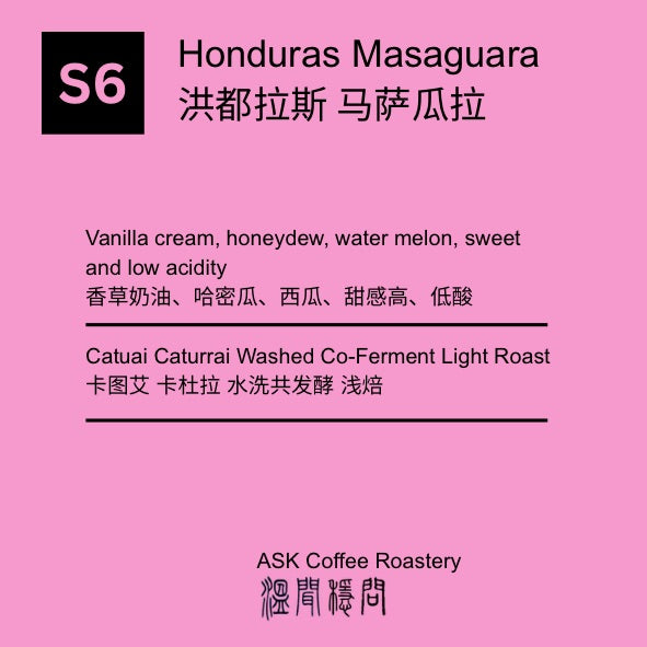 S6 Honduras Honeydew Washed Co-Ferment