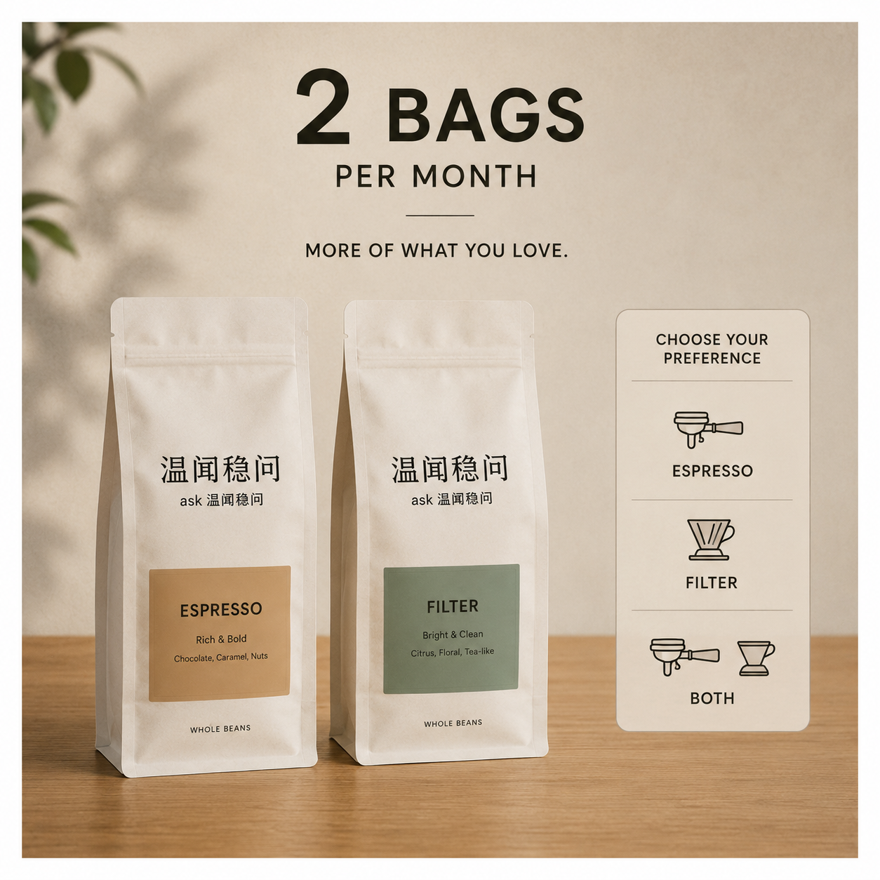 Roaster's Choice Coffee Beans Subscription