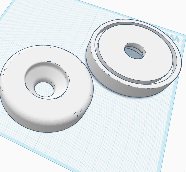 DF64 Gen 1 Doser Bellow In White PETG