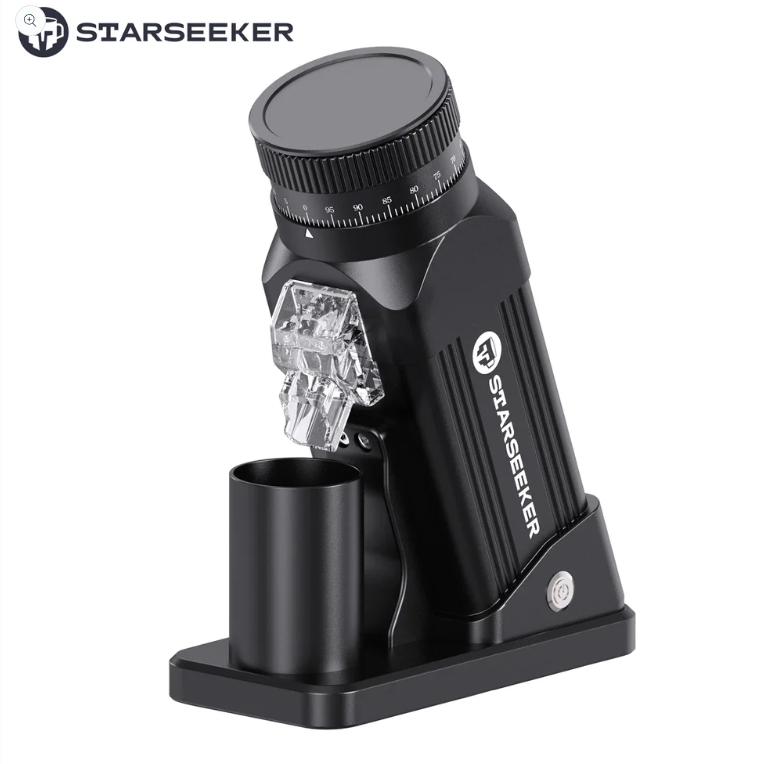 Starseeker E64 64mm Flat Burr Single Dose Coffee Grinder